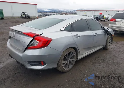 2019 Honda Civic Sport z USA, uszkodzony, nr VIN 19XFC2F85KE213353